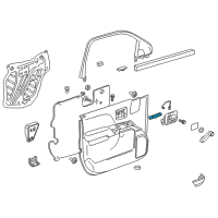 OEM GMC Lock Switch Diagram - 22868791