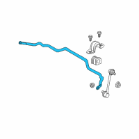 OEM Ford Escape Stabilizer Bar Diagram - 9L8Z-5482-A