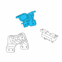 OEM Chevrolet Silverado 1500 Front Mount Diagram - 15226251