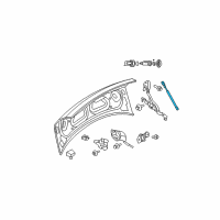 OEM Chrysler Sebring PROP/GAS-Deck Lid Diagram - 4814200AF