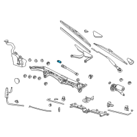 OEM 2000 BMW 750iL Motor Crank Arm Diagram - 61-61-8-352-622