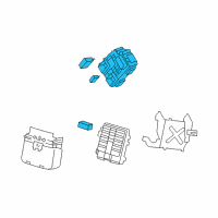 OEM 2013 Cadillac Escalade EXT Junction Block Diagram - 22925212