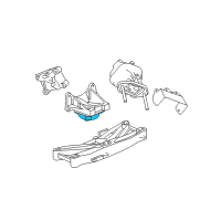 OEM Chrysler 300 Mount-Transmission Diagram - 4578061AD