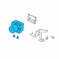 OEM 2014 Chevrolet Silverado 3500 HD Modulator Valve Diagram - 20927955