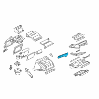 OEM 1995 Pontiac Sunfire Seal, Tube & Mount Diagram - 52463724