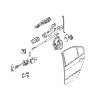 OEM 2003 BMW 325xi Right Operating Rod Diagram - 51-22-8-212-172