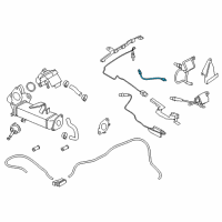 OEM BMW 335i Exhaust Temperature Sensor Diagram - 13-62-7-805-607