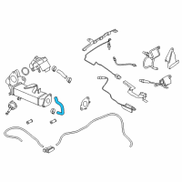 OEM BMW X3 Hose, Cooler, Exhaust-Gas Recirculation Diagram - 11-71-8-507-308