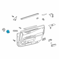 OEM Lexus ES350 Master Switch Assembly Diagram - 84040-33090