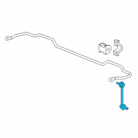 OEM 2010 Acura RDX Link, Rear Stabilizer Diagram - 52320-STK-A01