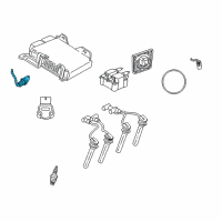 OEM 1997 Dodge Neon Sensor-Knock Diagram - 4557667