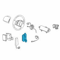 OEM 2002 Lincoln Blackwood Side Sensor Diagram - 1L7Z-14B345-AA