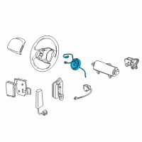 OEM 2001 Lincoln Navigator Clock Spring Diagram - YL7Z-14A664-AA