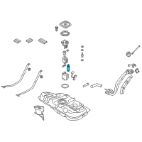 OEM Hyundai Tiburon Pump-Fuel Diagram - 31111-3S400