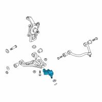 OEM Kia Sorento Ball Joint Assembly-Lower Diagram - 545703E100