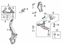 OEM Acura TLX BOLT, FLG (16X103) Diagram - 90118-TGV-A01