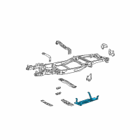 OEM Ford F-250 Skid Plate Diagram - XL3Z-9A147-CA