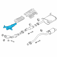 OEM 2015 Chevrolet City Express Heat Shield Diagram - 19316788