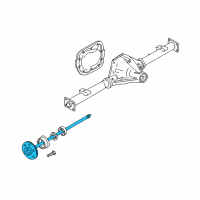 OEM 2011 Ford F-150 Axle Shafts Diagram - 9L3Z-4234-D