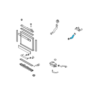 OEM 2010 Lexus LS460 Hose, Radiator, NO.1 Diagram - 16571-38050