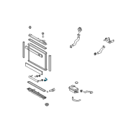 OEM 2013 Lexus LS460 INLLET Sub-Assembly Diagram - 16495-76062