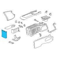 OEM Honda CR-V Panel Ass*NH686L* Diagram - 83405-T0A-A01ZB