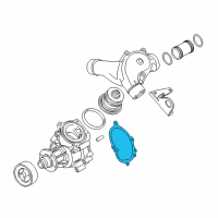 OEM 2004 BMW M3 Gasket Steel Diagram - 11-51-7-831-099