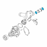 OEM BMW Z4 O-Ring Diagram - 11-53-7-830-709
