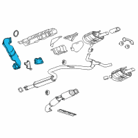 OEM 2011 Buick Regal Converter Diagram - 12646225