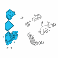 OEM 2022 BMW M340i xDrive INTAKE MUFFLER Diagram - 13-71-8-635-100