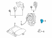 OEM Toyota GR86 Side Impact Sensor Diagram - SU003-08579