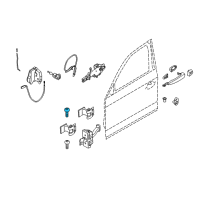 OEM BMW X3 Hexagon Screw With Taper Diagram - 07-14-8-499-258