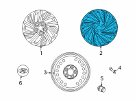 OEM 2022 Hyundai Sonata Wheel Assy-Aluminium Diagram - 52910-L5210