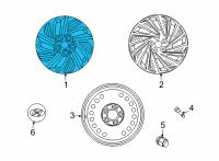 OEM 2022 Hyundai Sonata Wheel Assy-Aluminium Diagram - 52910-L5110
