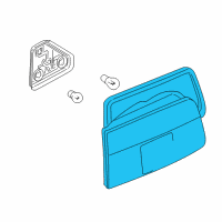 OEM 2002 BMW 525i Rear Light In Trunk Lid, Right Diagram - 63-21-6-900-220