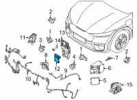 OEM 2021 Ford Mustang Mach-E SENSOR ASY - SPEED Diagram - ML3Z-9E731-C