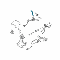 OEM 2005 Chevrolet Monte Carlo Lever Asm, Automatic Transmission Control Diagram - 26090114