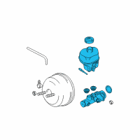 OEM Dodge Ram 1500 Brake Diagram - 68000908AB