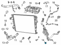 OEM 2002 Jeep Wrangler Clamp-Hose Diagram - 32003300AB