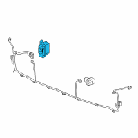 OEM 2018 Chevrolet Spark Module Diagram - 42623830