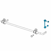 OEM 2015 Chrysler 200 Link-STABILIZER Bar Diagram - 68241054AE