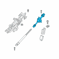 OEM 2020 BMW X6 STEERING SPINDLE Diagram - 32-30-6-871-958