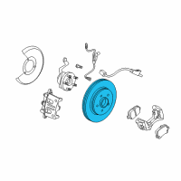 OEM Pontiac Torrent Rotor Diagram - 20892949