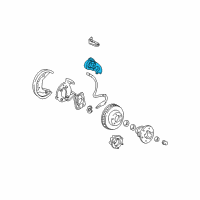 OEM GMC C3500 Caliper Diagram - 19242899