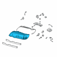 OEM 2000 BMW X5 Left Headlight Diagram - 63-12-6-930-233