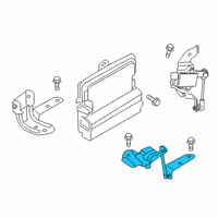 OEM 2021 Lincoln Nautilus Front Sensor Diagram - F2GZ-3C097-B