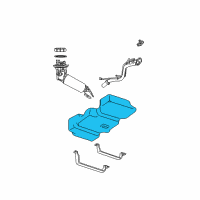 OEM 2001 Chrysler Town & Country Fuel Tank Diagram - 4809269AF