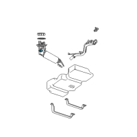 OEM Dodge Regulator-Fuel Pressure Diagram - 5016846AE