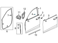 OEM Acura TLX SEAL (35MM) Diagram - 91619-THR-A00