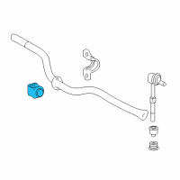 OEM 2020 Lexus NX300 Bush, Stabilizer, Rear Diagram - 48818-78030